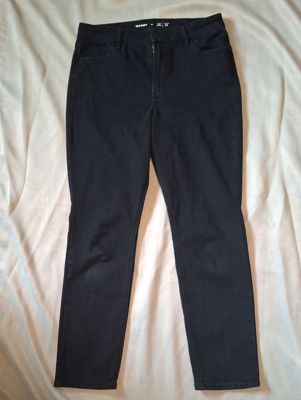 💥3/$20💥 Old Navy High-Rise Wow Straight Jeans - Size 10 - Black
